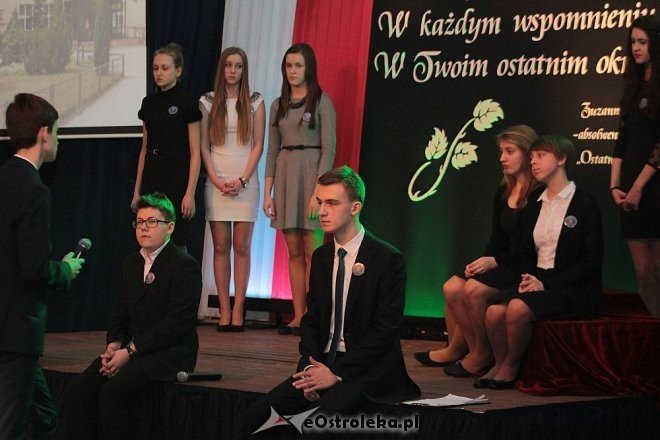 10. rocznica nadania imienia Gimnazjum nr 1 w Ostrołęce [15.01.2015] - zdjęcie #19 - eOstroleka.pl