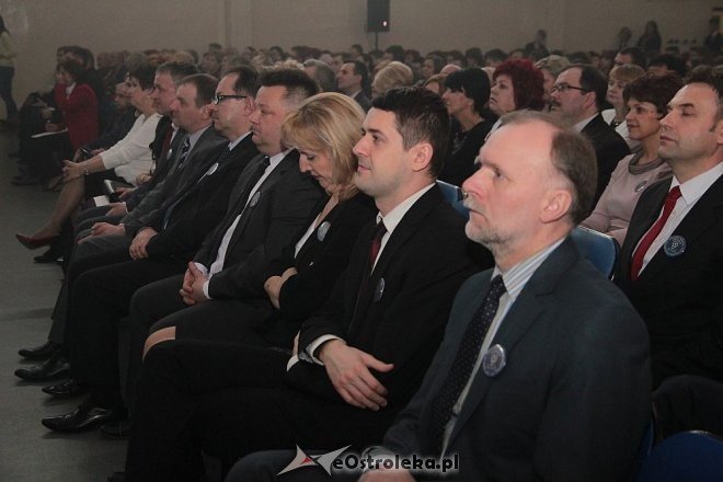 10. rocznica nadania imienia Gimnazjum nr 1 w Ostrołęce [15.01.2015] - zdjęcie #16 - eOstroleka.pl