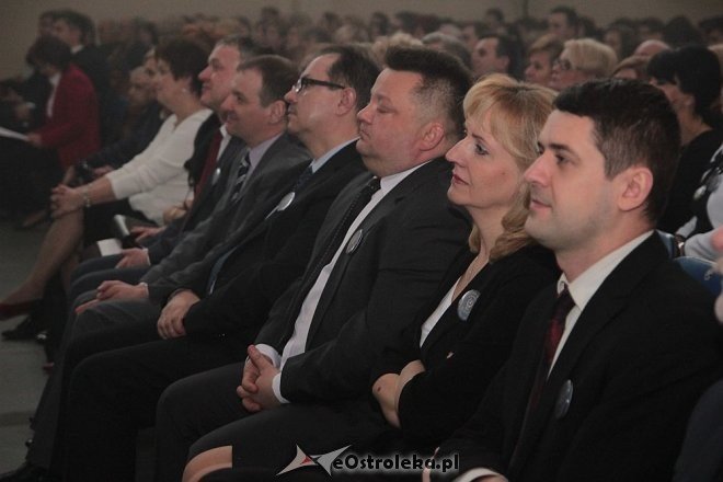 10. rocznica nadania imienia Gimnazjum nr 1 w Ostrołęce [15.01.2015] - zdjęcie #15 - eOstroleka.pl