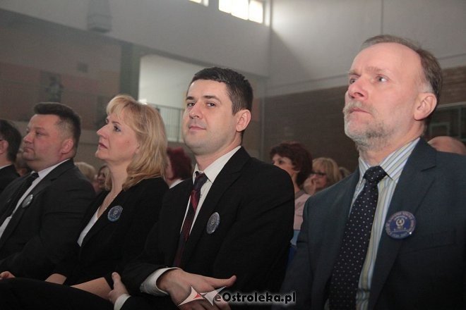 10. rocznica nadania imienia Gimnazjum nr 1 w Ostrołęce [15.01.2015] - zdjęcie #14 - eOstroleka.pl