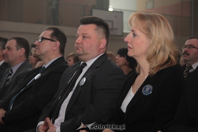 10. rocznica nadania imienia Gimnazjum nr 1 w Ostrołęce [15.01.2015] - zdjęcie #13 - eOstroleka.pl