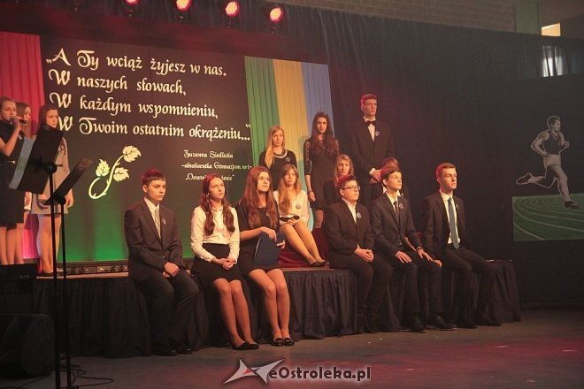 10. rocznica nadania imienia Gimnazjum nr 1 w Ostrołęce [15.01.2015] - zdjęcie #11 - eOstroleka.pl