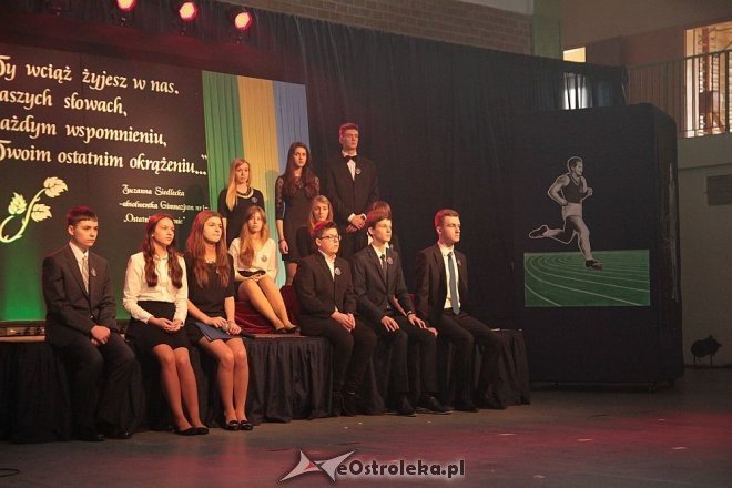 10. rocznica nadania imienia Gimnazjum nr 1 w Ostrołęce [15.01.2015] - zdjęcie #8 - eOstroleka.pl