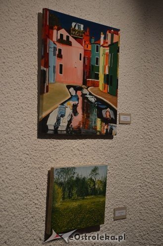 Ostrołęcki Przegląd Twórczości Plastycznej - Wernisaż wystawy [15.01.2014] - zdjęcie #3 - eOstroleka.pl