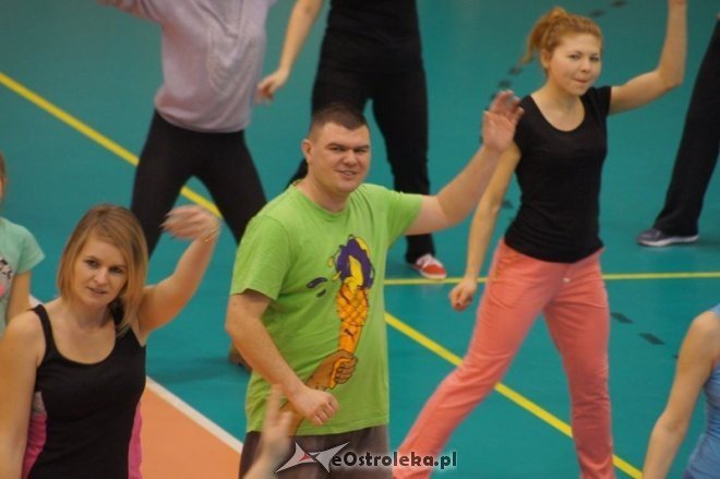 Maraton Zumby w hali im. A. Gołasia [17.01.2015] - zdjęcie #44 - eOstroleka.pl