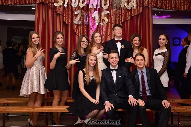 Studniówka I LO [17.01.2015] - zdjęcie #56 - eOstroleka.pl