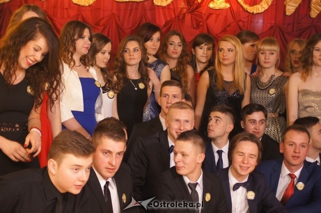 Studniówka II LO [17.01.2015] - zdjęcie #95 - eOstroleka.pl