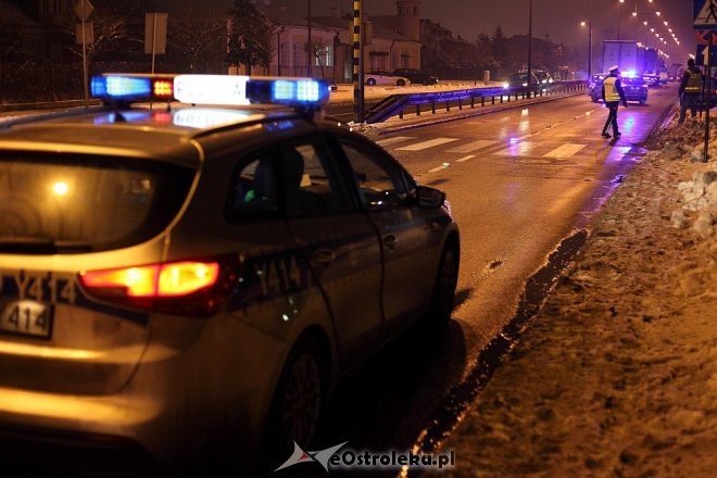 Ostrołęka: Śmiertelne potrącenie pieszej przy Traugutta [26.01.2015] - zdjęcie #13 - eOstroleka.pl