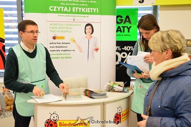 Bezpłatne porady dietetyków w ostrołęckiej Biedronce [29.01.2015] - zdjęcie #7 - eOstroleka.pl