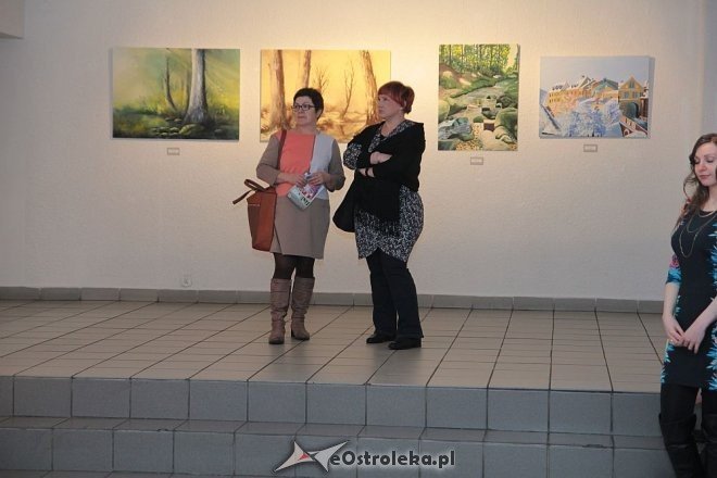 Finisaż wystawy Ostrołęckiego Przeglądu Twórczości Plastycznej [29.01.2015] - zdjęcie #13 - eOstroleka.pl