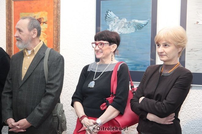 Finisaż wystawy Ostrołęckiego Przeglądu Twórczości Plastycznej [29.01.2015] - zdjęcie #15 - eOstroleka.pl