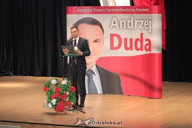 Andrzej Duda w Ostrołęce [01.02.2015] - zdjęcie #40 - eOstroleka.pl