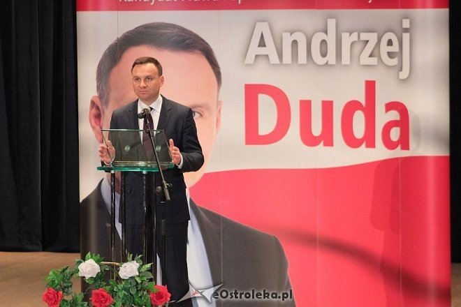 Andrzej Duda w Ostrołęce [01.02.2015] - zdjęcie #42 - eOstroleka.pl