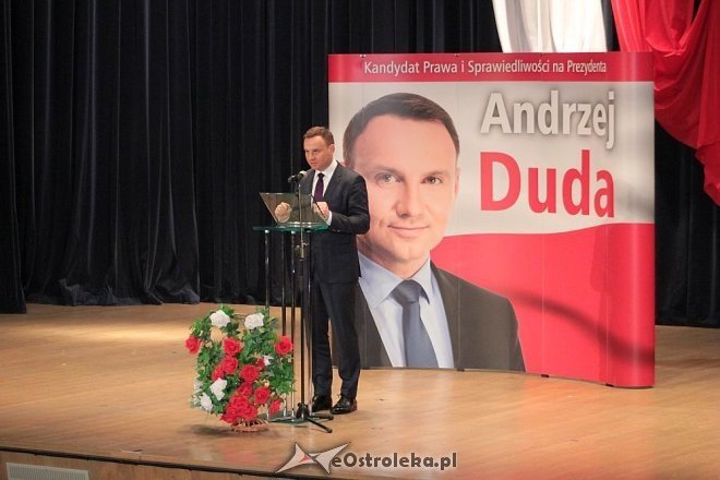 Andrzej Duda w Ostrołęce [01.02.2015] - zdjęcie #46 - eOstroleka.pl