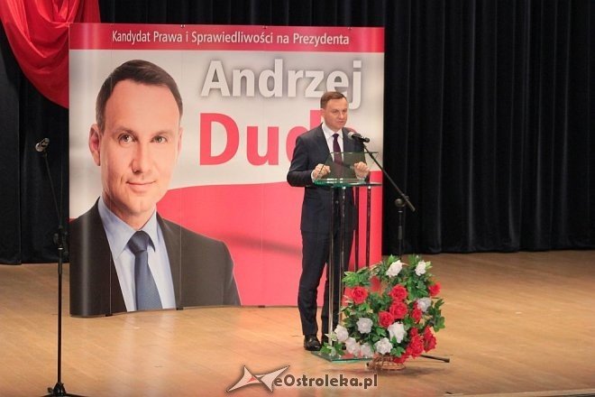 Andrzej Duda w Ostrołęce [01.02.2015] - zdjęcie #52 - eOstroleka.pl