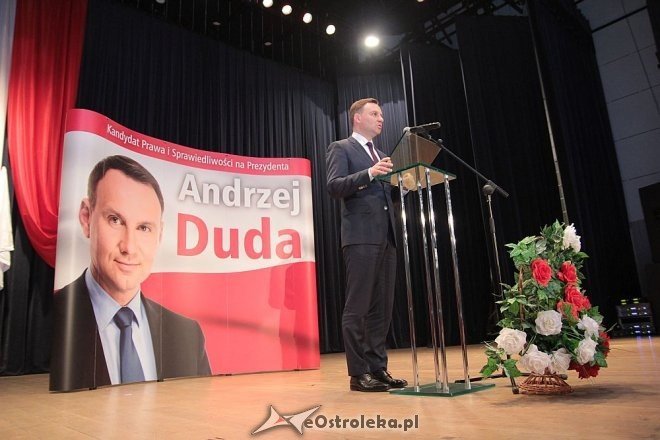 Andrzej Duda w Ostrołęce [01.02.2015] - zdjęcie #5 - eOstroleka.pl