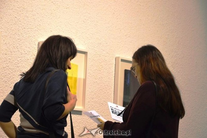 Wernisaż wystawy malarskiej KU ABSTRAKCJI [05.02.2015] - zdjęcie #42 - eOstroleka.pl