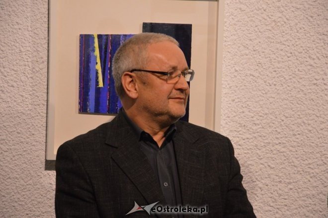 Wernisaż wystawy malarskiej KU ABSTRAKCJI [05.02.2015] - zdjęcie #37 - eOstroleka.pl