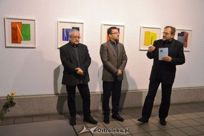 Wernisaż wystawy malarskiej KU ABSTRAKCJI [05.02.2015] - zdjęcie #29 - eOstroleka.pl