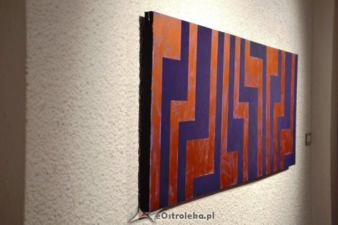 Wernisaż wystawy malarskiej KU ABSTRAKCJI [05.02.2015] - zdjęcie #4 - eOstroleka.pl