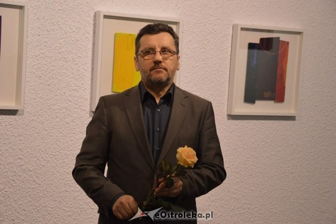 Wernisaż wystawy malarskiej KU ABSTRAKCJI [05.02.2015] - zdjęcie #26 - eOstroleka.pl