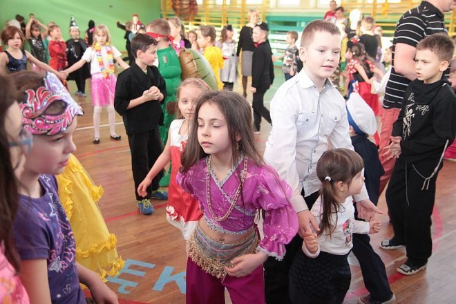 Ball karnawałowy w SP nr 2 [06.02.2015] - zdjęcie #11 - eOstroleka.pl