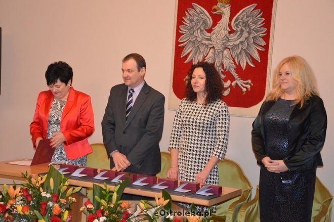 Uroczystość wręczenia medali za długoletnie pożycie małżeńskie [06.02.2015] - zdjęcie #28 - eOstroleka.pl