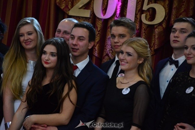 Studniówka ZSZ nr 4 w Ostrołęce [07.02.2015] - zdjęcie #117 - eOstroleka.pl