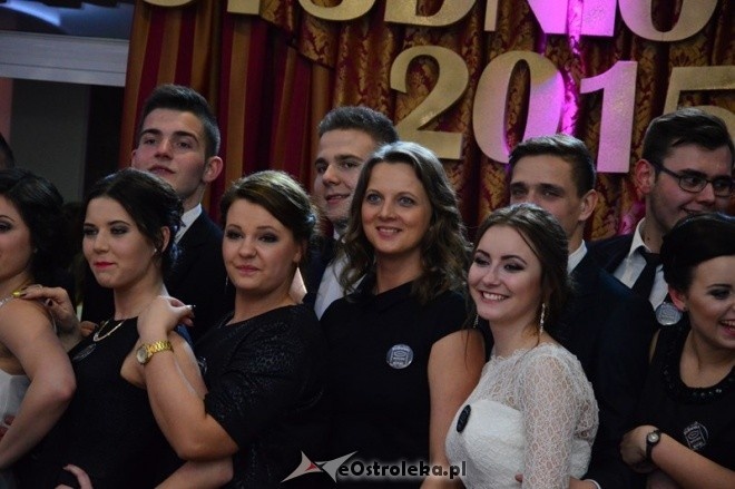 Studniówka ZSZ nr 4 w Ostrołęce [07.02.2015] - zdjęcie #120 - eOstroleka.pl