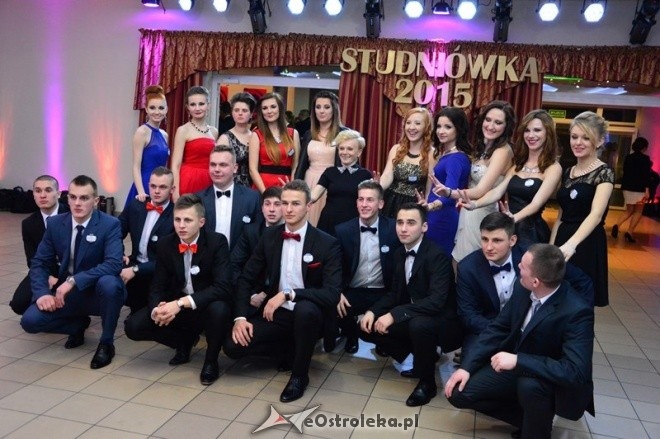 Studniówka ZSZ nr 4 w Ostrołęce [07.02.2015] - zdjęcie #90 - eOstroleka.pl