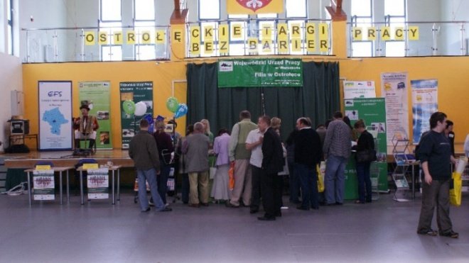 Ostrołęckie Targi Pracy Bez Barier (17.06.2009) - zdjęcie #12 - eOstroleka.pl