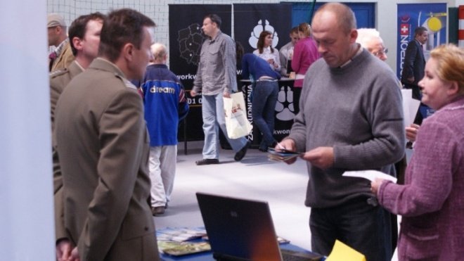 Ostrołęckie Targi Pracy Bez Barier (17.06.2009) - zdjęcie #10 - eOstroleka.pl