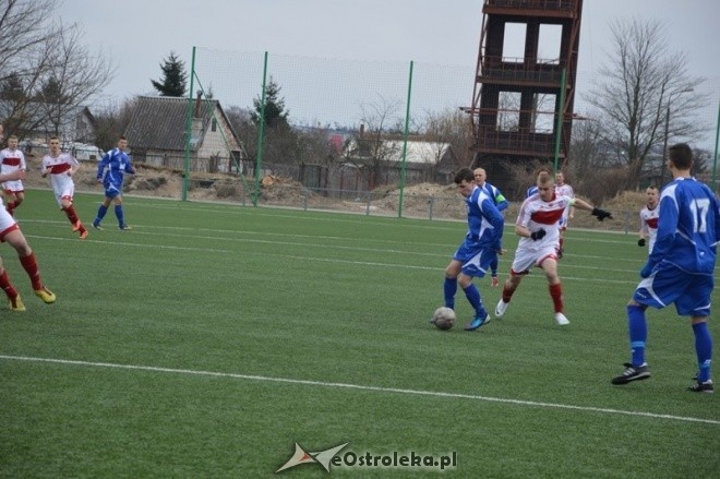 Narew Ostrołęka - Wisła II Płock [14.03.2015] - zdjęcie #19 - eOstroleka.pl
