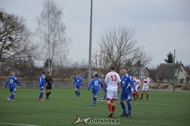 Narew Ostrołęka - Wisła II Płock [14.03.2015] - zdjęcie #14 - eOstroleka.pl