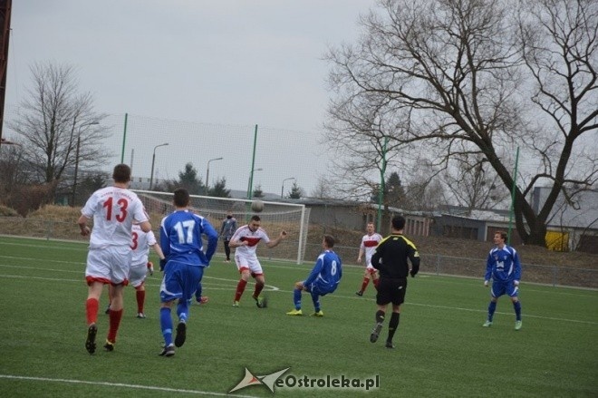 Narew Ostrołęka - Wisła II Płock [14.03.2015] - zdjęcie #8 - eOstroleka.pl