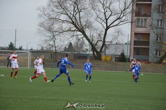 Narew Ostrołęka - Wisła II Płock [14.03.2015] - zdjęcie #4 - eOstroleka.pl