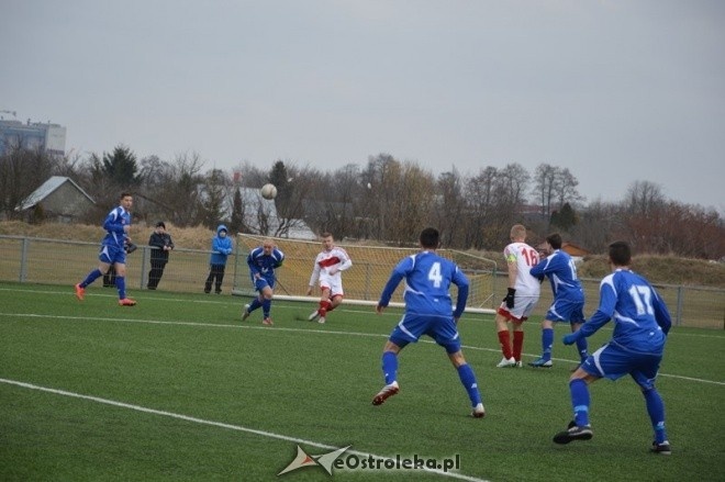 Narew Ostrołęka - Wisła II Płock [14.03.2015] - zdjęcie #3 - eOstroleka.pl
