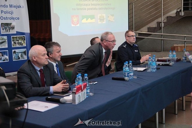 Ostrołęka: Debata społeczna Komendy Miejskiej Policji [19.03.2015] - zdjęcie #4 - eOstroleka.pl