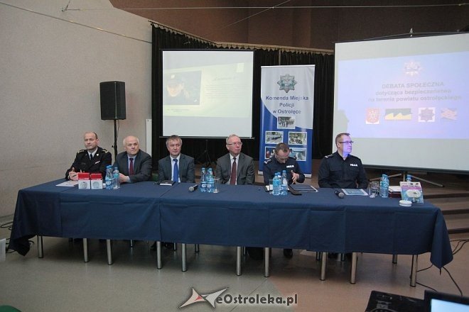 Ostrołęka: Debata społeczna Komendy Miejskiej Policji [19.03.2015] - zdjęcie #7 - eOstroleka.pl