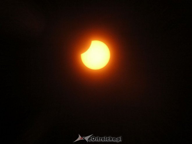 Zaćmienie Słońca nad Ostrołęką [20.03.2015] - zdjęcie #2 - eOstroleka.pl