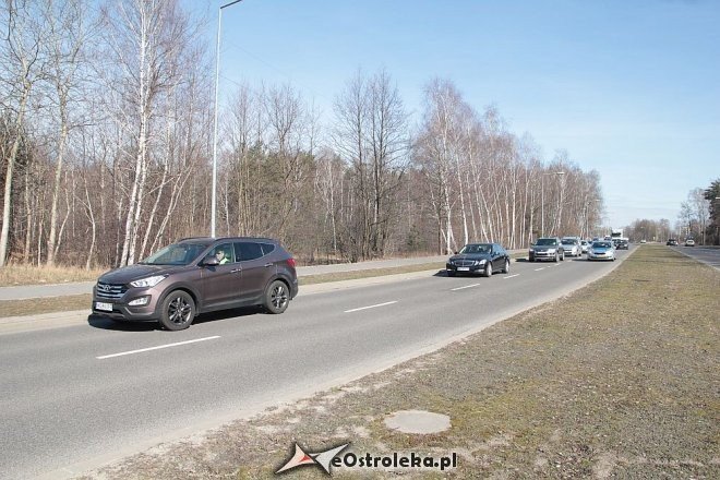 Transportowcy z Ostrołęki przez godzinę blokowali obwodnicę [23.03.2015] - zdjęcie #38 - eOstroleka.pl