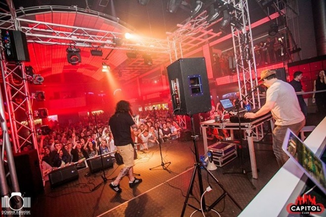 Lany Poniedziałek w Clubie Capitol. Bracia Figo Fagot [6.04.2014] - zdjęcie #43 - eOstroleka.pl