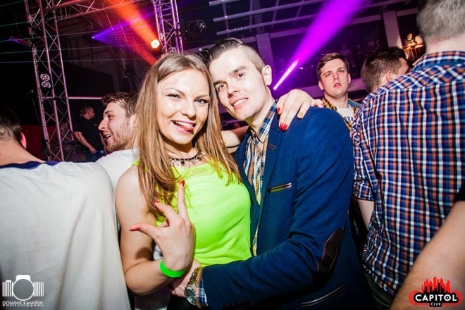 Lany Poniedziałek w Clubie Capitol. Bracia Figo Fagot [6.04.2014] - zdjęcie #42 - eOstroleka.pl
