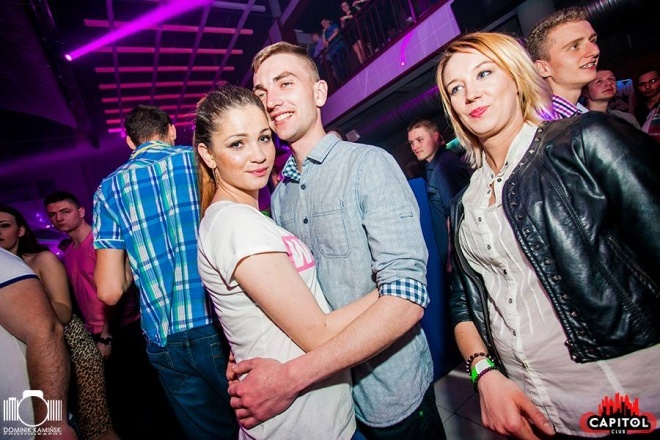 Lany Poniedziałek w Clubie Capitol. Bracia Figo Fagot [6.04.2014] - zdjęcie #39 - eOstroleka.pl