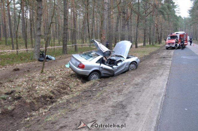 Ostrołęczanin poważnie ranny w wypadku pod Długosiodłem. Do szpitala przetransportowany śmigłowcem [08.04.2015] - zdjęcie #3 - eOstroleka.pl