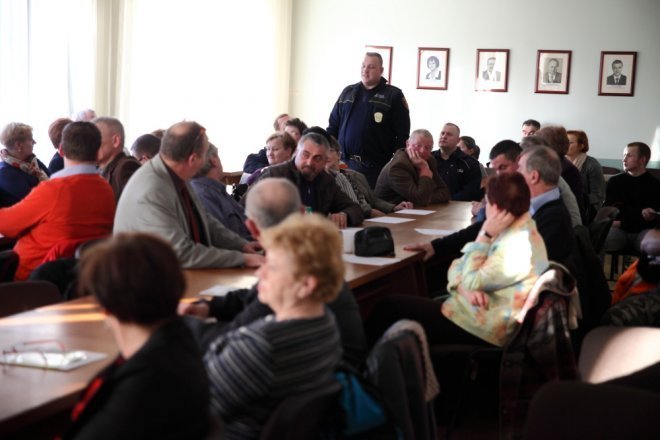 Ostrołęka: Spotkanie wyborcze Rady Osiedla Łazek [10.04.2015] - zdjęcie #5 - eOstroleka.pl