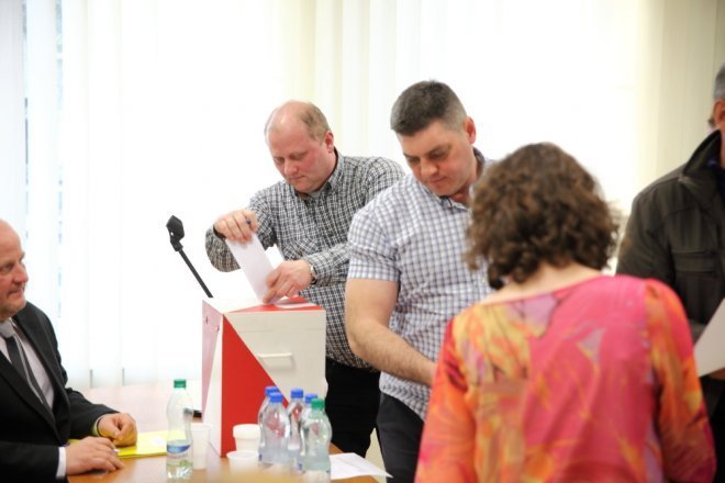 Ostrołęka: Spotkanie wyborcze Rady Osiedla Łazek [10.04.2015] - zdjęcie #9 - eOstroleka.pl