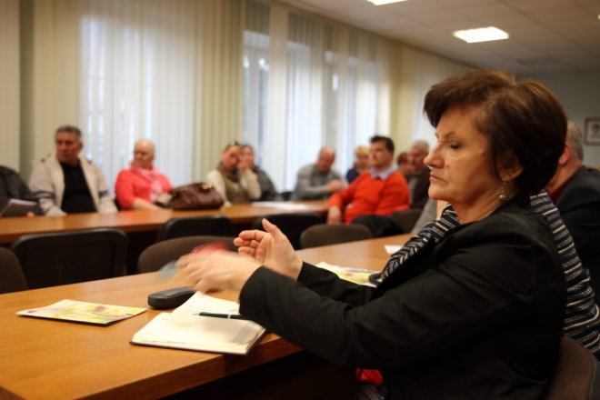 Ostrołęka: Spotkanie wyborcze Rady Osiedla Łazek [10.04.2015] - zdjęcie #17 - eOstroleka.pl