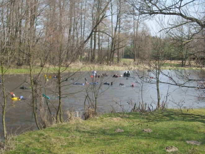 Spływ Odmulanie Omulwi [11.04.2015] - zdjęcie #9 - eOstroleka.pl