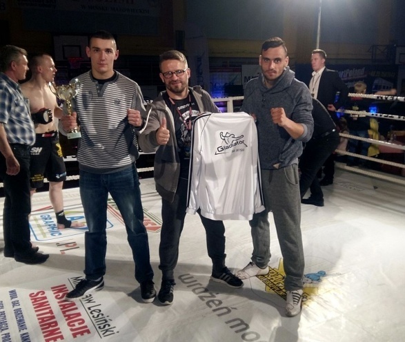 Gladiator na gali w Mińsku Mazowieckim [11.04.2015] - zdjęcie #2 - eOstroleka.pl